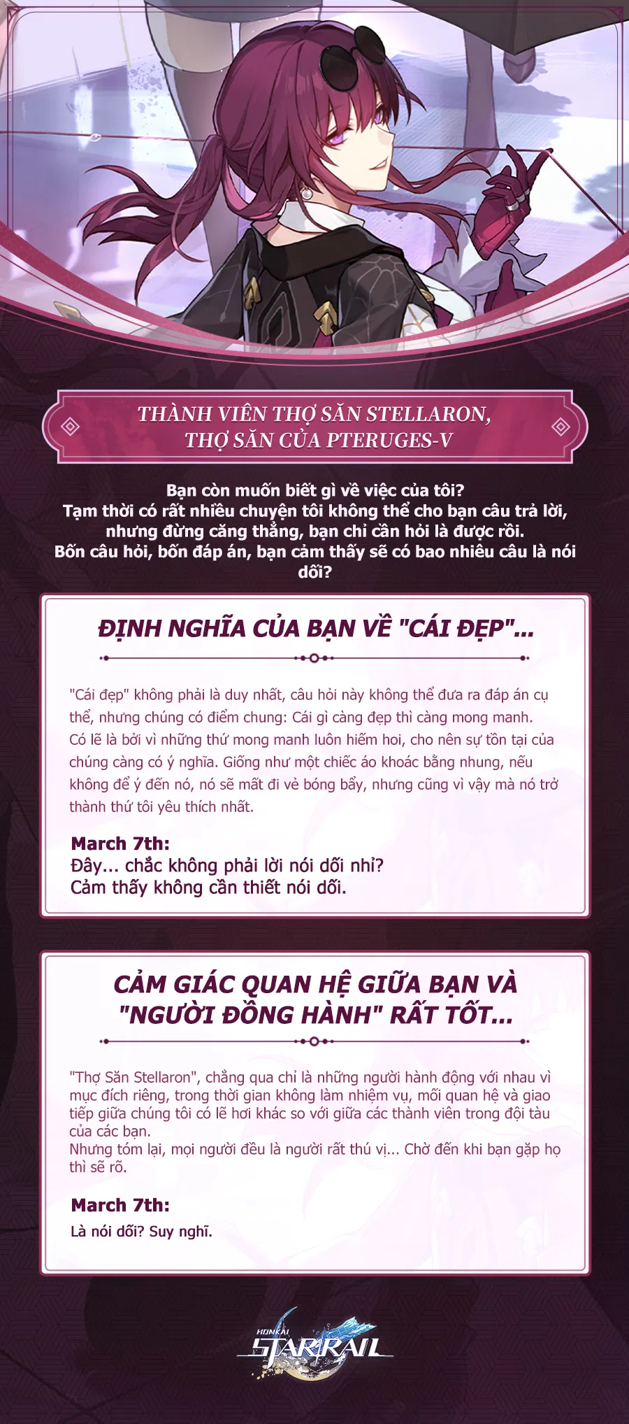 Honkai Star Rail: Tổng quan về Kafka