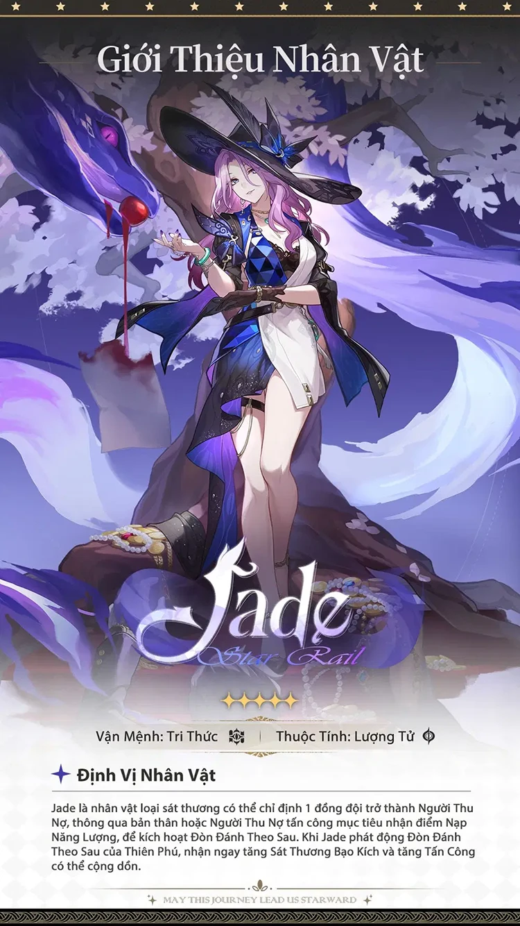 Jade - Định vị nhân vật