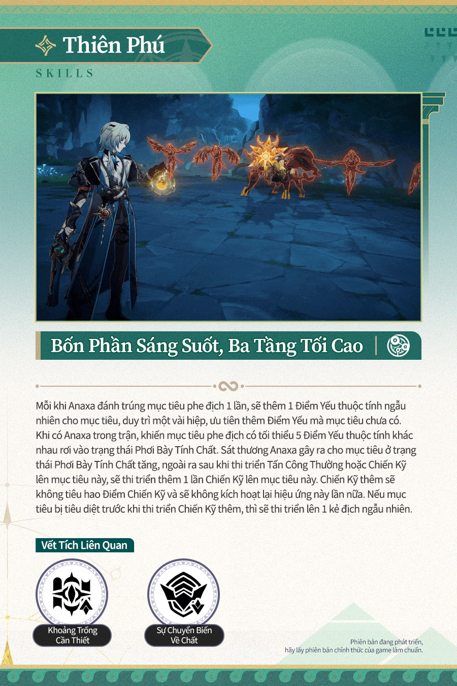 Bốn Phần Sáng Suốt, Ba Tầng Tối Cao