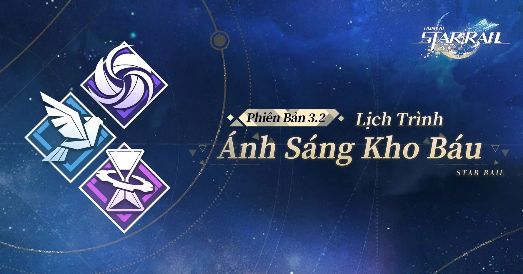 Lịch Trình Ánh Sáng Kho Báu phiên bản 3.2