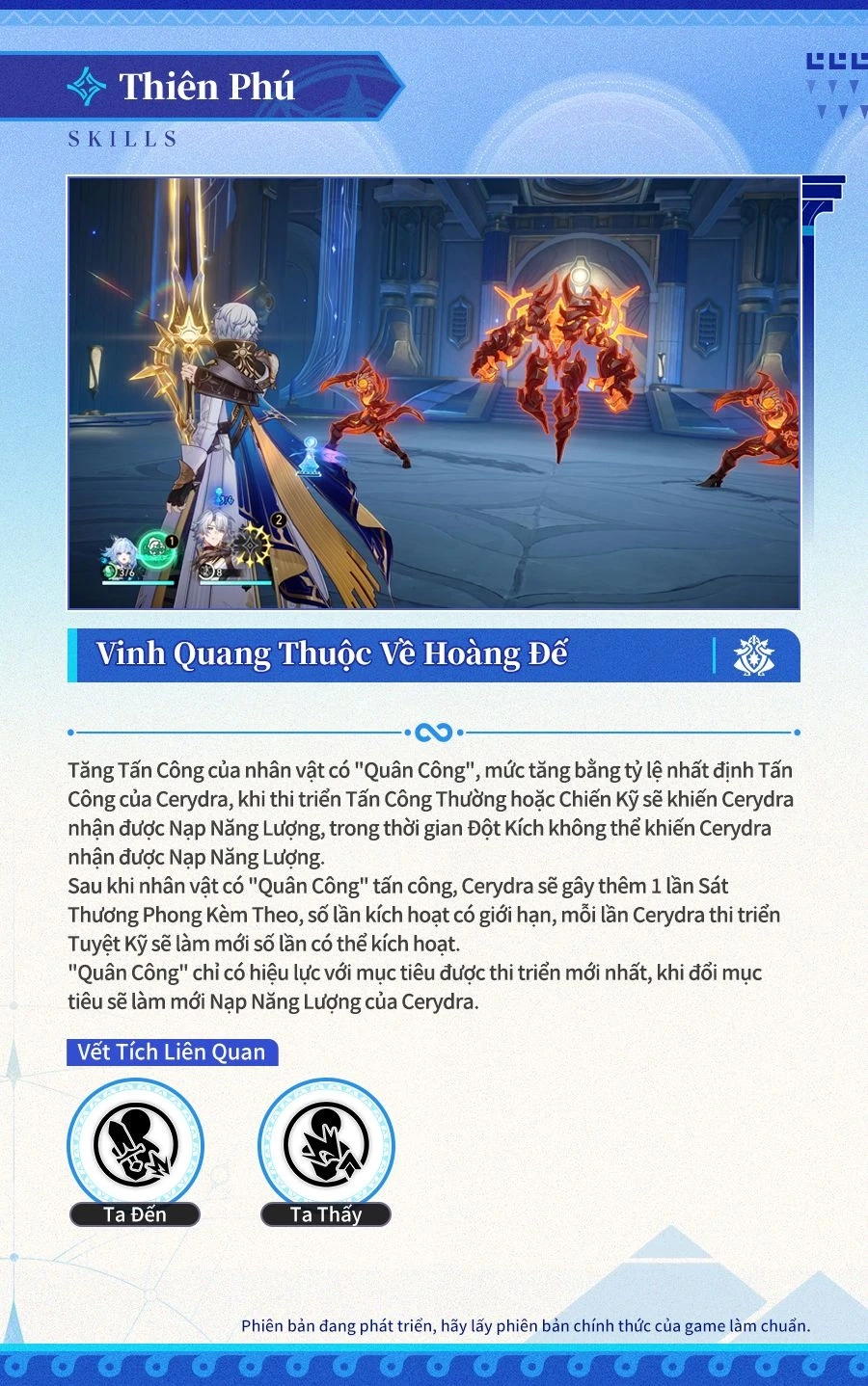 Vinh Quang Thuộc Về Hoàng Đế