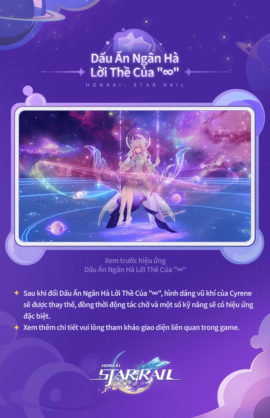 Dấu Ấn Ngân Hà Lời Thề Của ∞