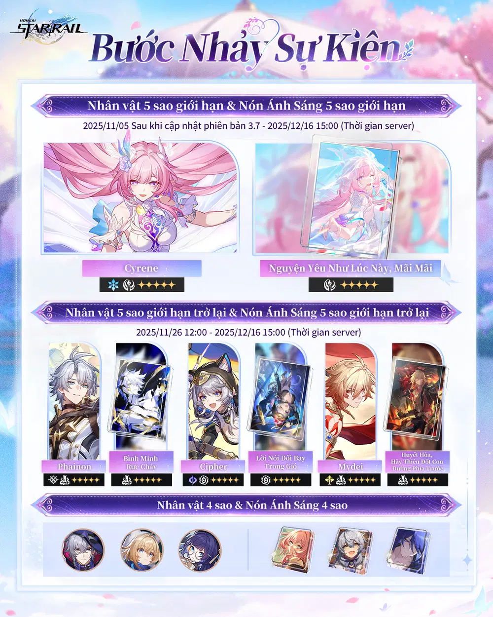 Bước Nhảy Sự Kiện phiên bản 3.7 (Kỳ 2)