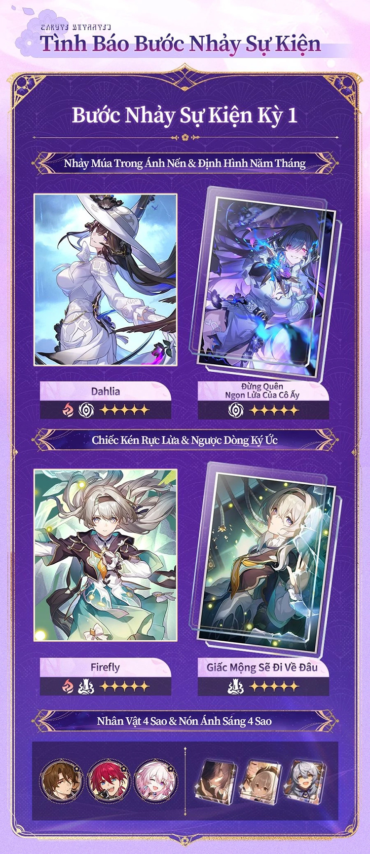 bước nhảy sự kiện kỳ 1