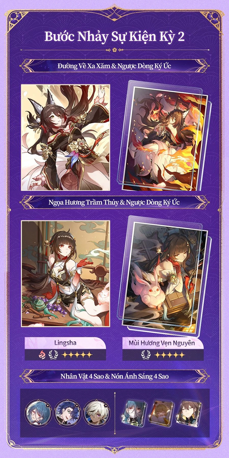 bước nhảy sự kiện kỳ 2