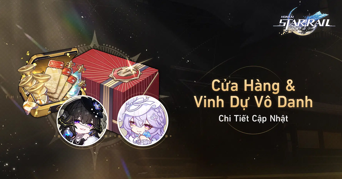 Cập nhật Cửa Hàng & Vinh Dự Vô Danh phiên bản 3.8