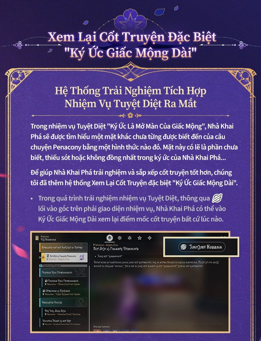 Xem lại cốt truyện đặc biệt