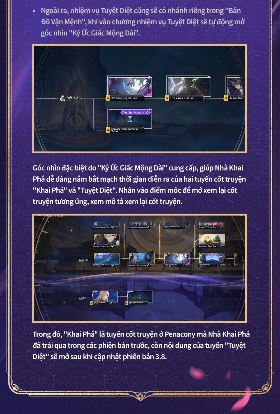 Xem lại cốt truyện đặc biệt
