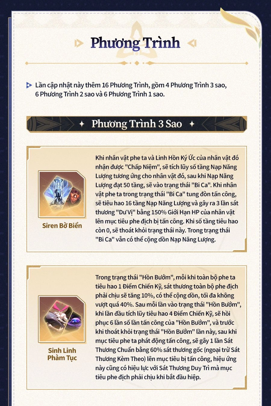 Cập nhật Vũ Trụ Sai Phân phiên bản 3.8