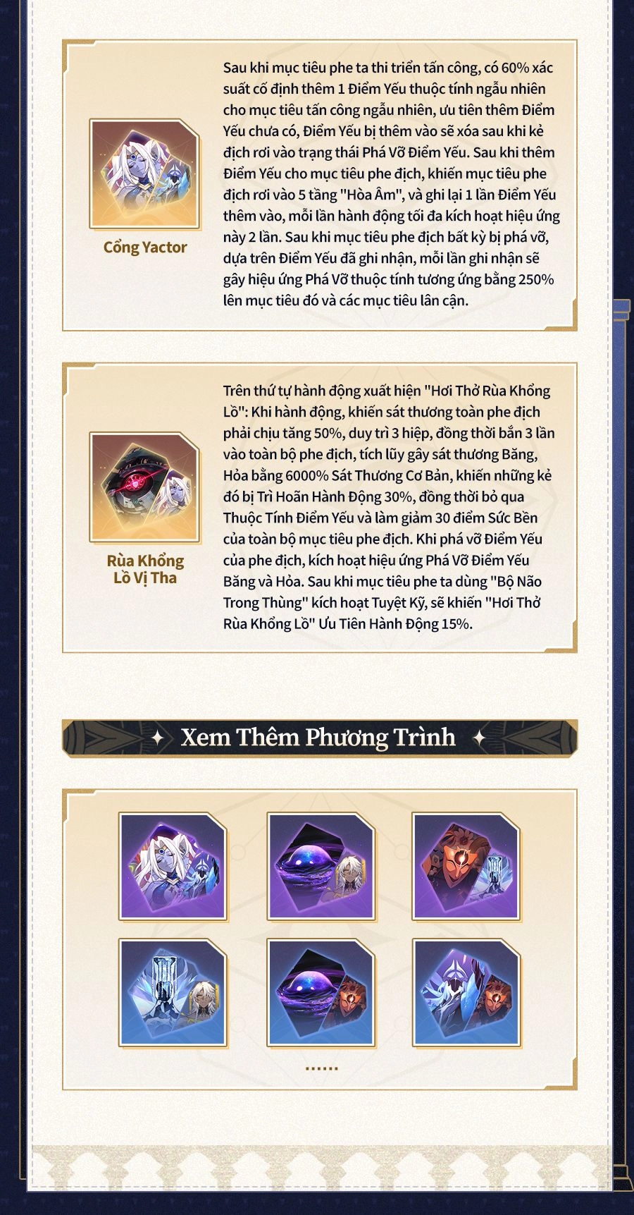 Cập nhật Vũ Trụ Sai Phân phiên bản 3.8