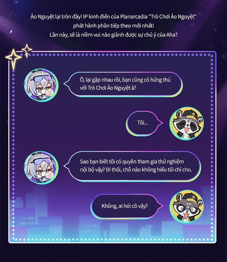 Đăng ký trước Trò Chơi Ảo Nguyệt