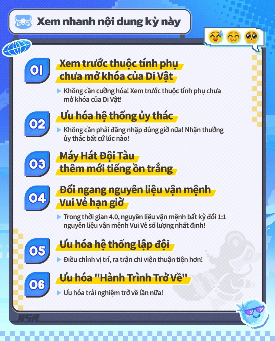 Chi tiết ưu hóa và tính năng mới của phiên bản 4.0