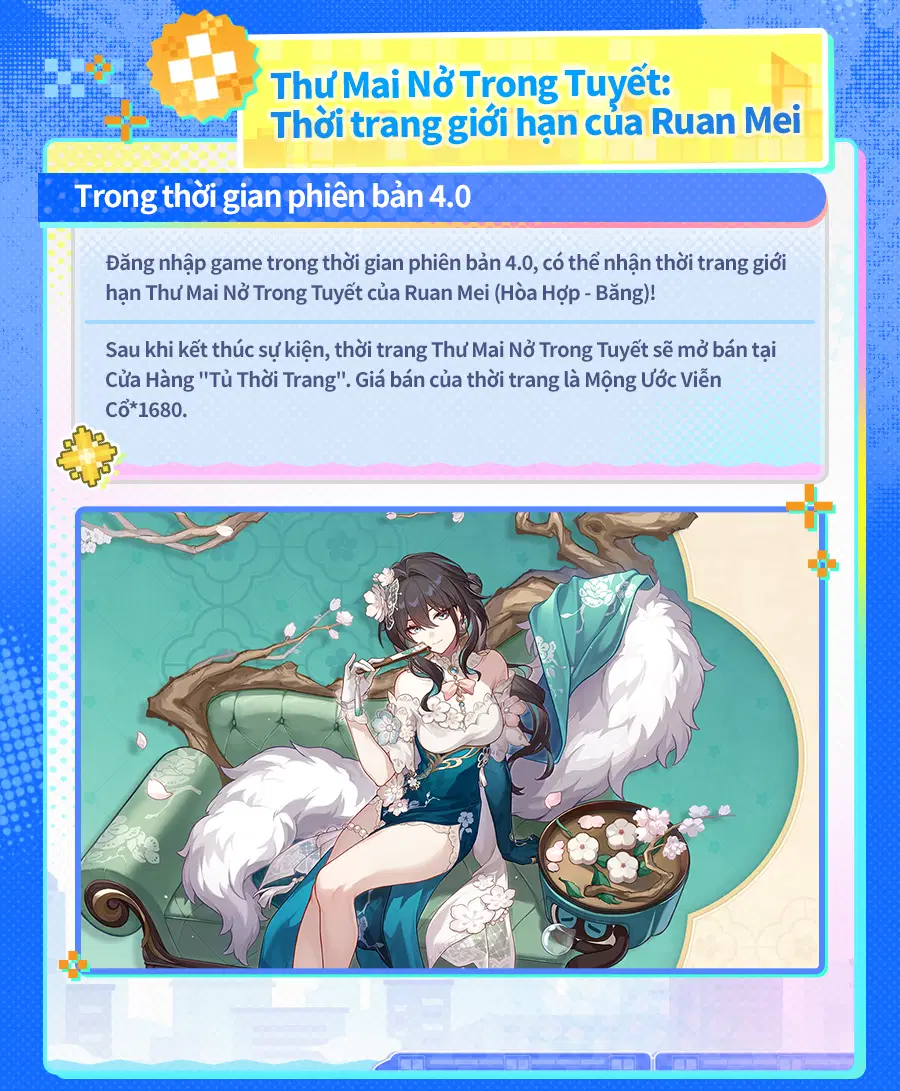 Danh sách quà tặng miễn phí của phiên bản 4.0