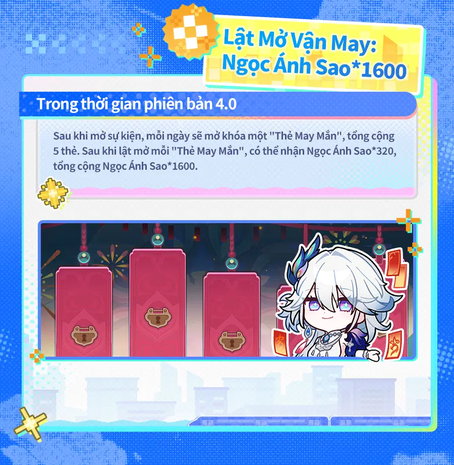 Danh sách quà tặng miễn phí của phiên bản 4.0