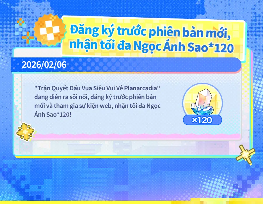 Danh sách quà tặng miễn phí của phiên bản 4.0