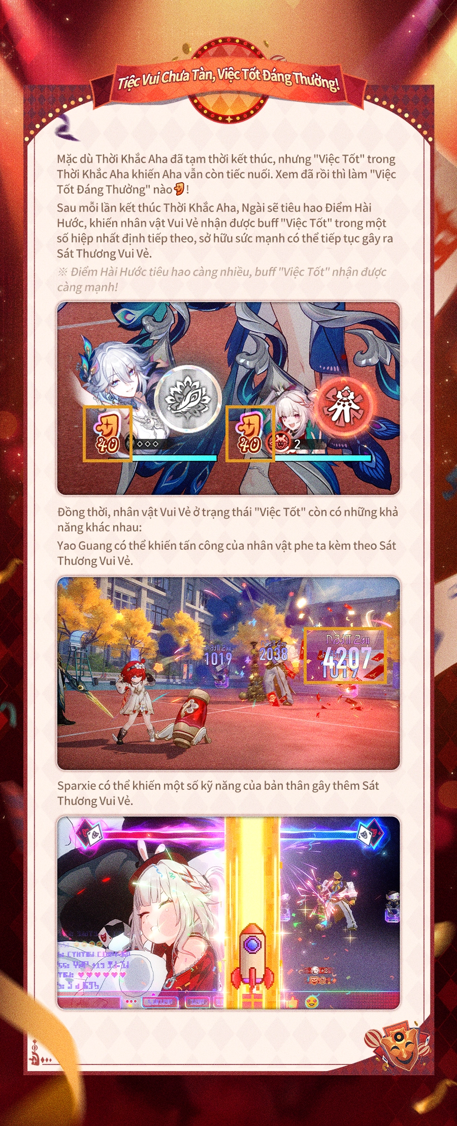 Cơ chế chiến đấu của vận mệnh Vui Vẻ