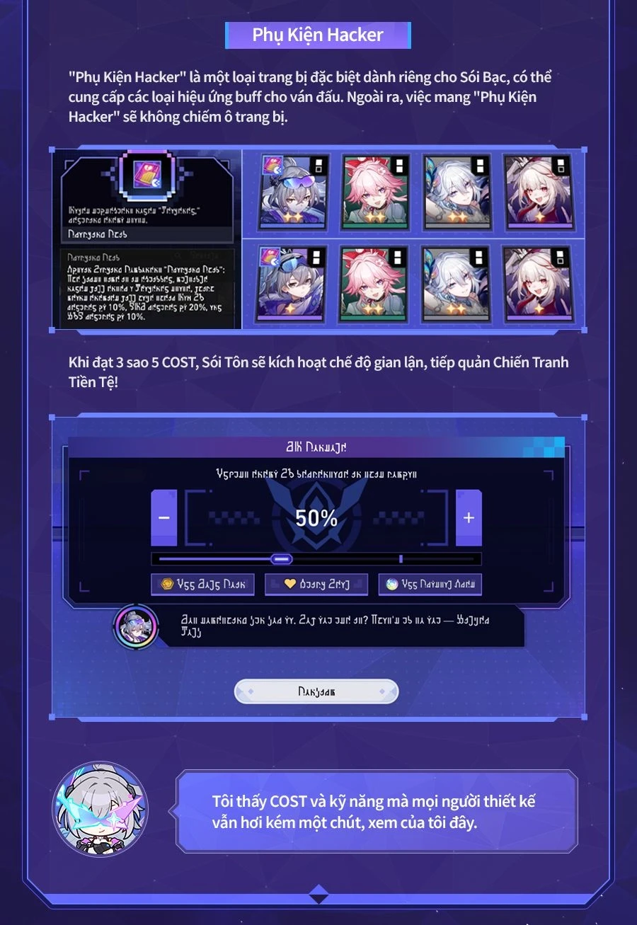 Infographic giới thiệu Chiến Tranh Tiền Tệ phiên bản 4.2