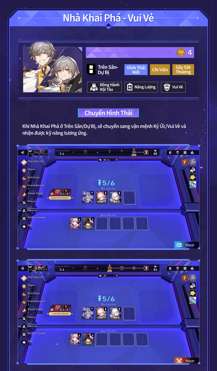 Infographic giới thiệu Chiến Tranh Tiền Tệ phiên bản 4.2
