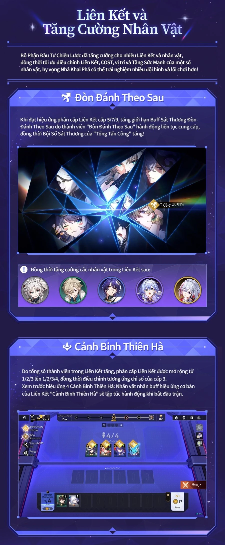 Infographic giới thiệu Chiến Tranh Tiền Tệ phiên bản 4.2