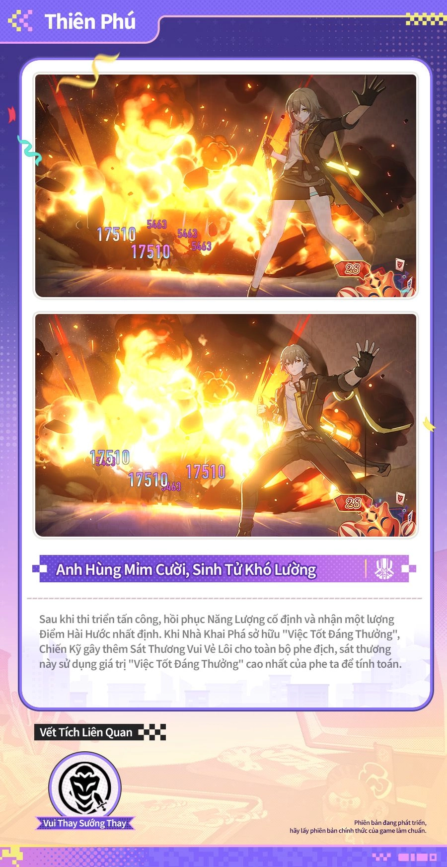 Anh Hùng Mỉm Cười, Sinh Tử Khó Lường