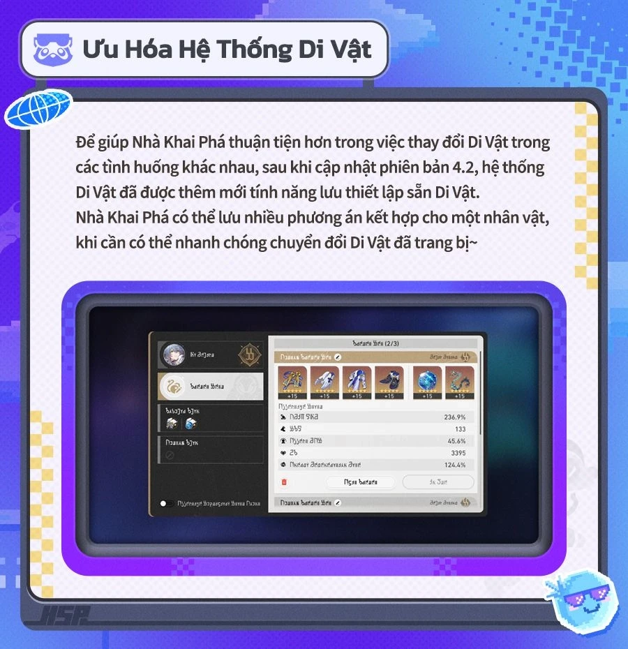 Chi tiết ưu hóa Honkai: Star Rail phiên bản 4.2