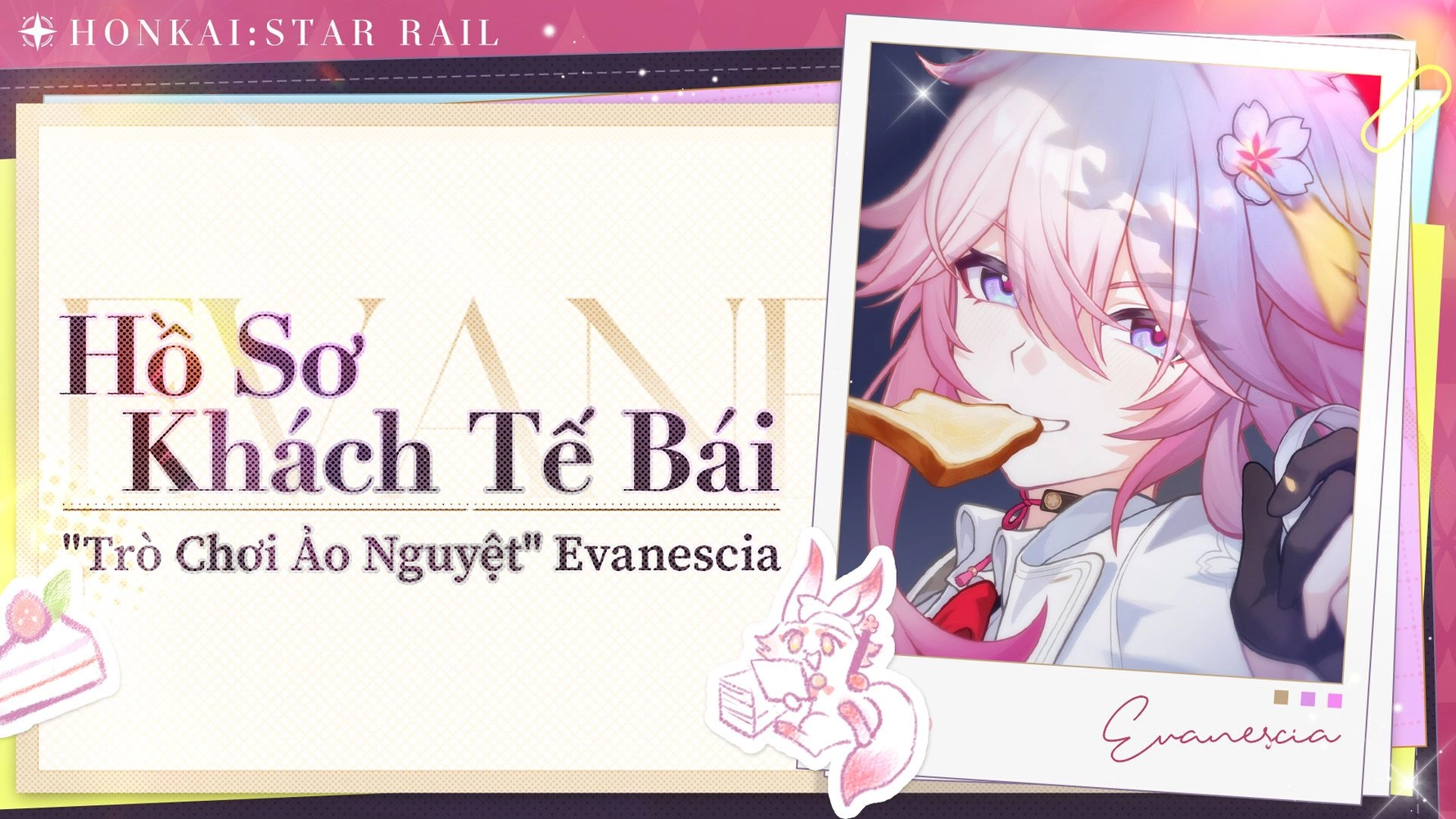 Thông tin về Khách Tế Bái Evanescia