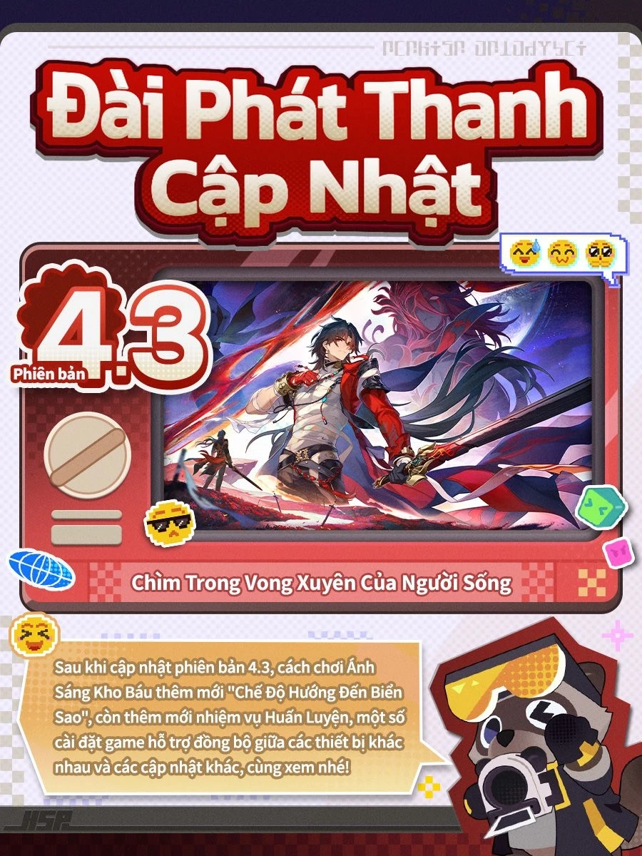 Danh sách ưu hóa Honkai: Star Rail phiên bản 4.3