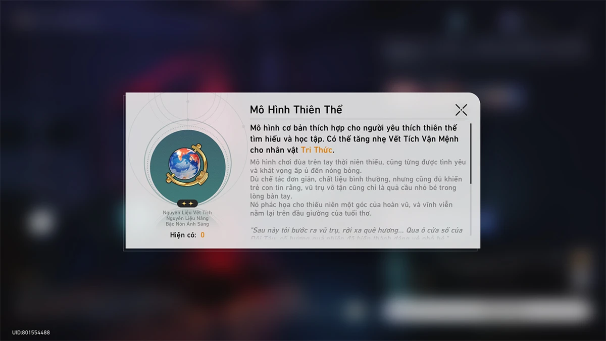 Mô Hình Thiên Thể
