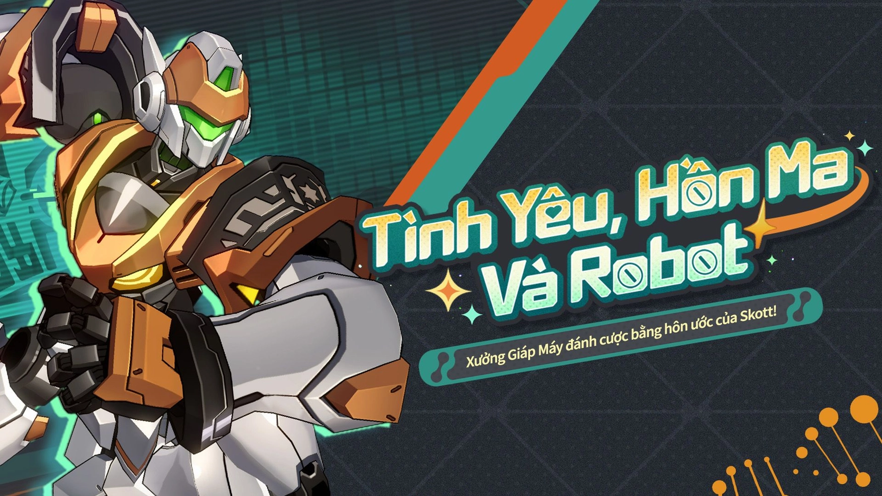 Hướng dẫn sự kiện Tình Yêu, Hồn Ma Và Robot